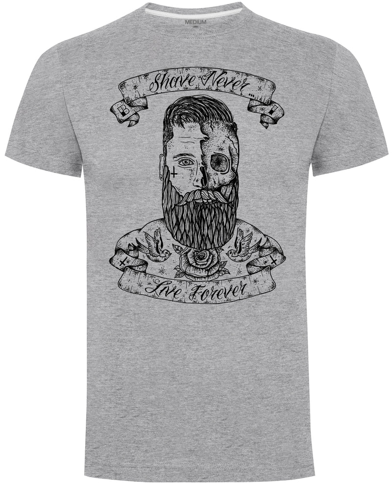 Shave Never T-Shirt