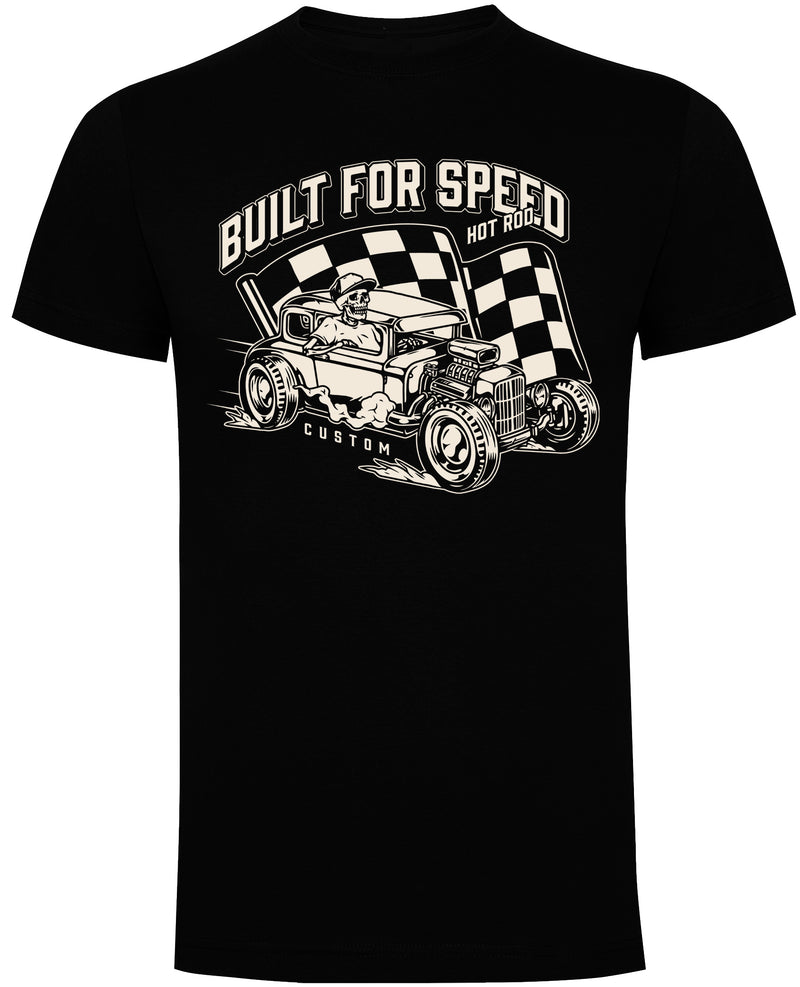 Built for Speed Skull T-Shirt