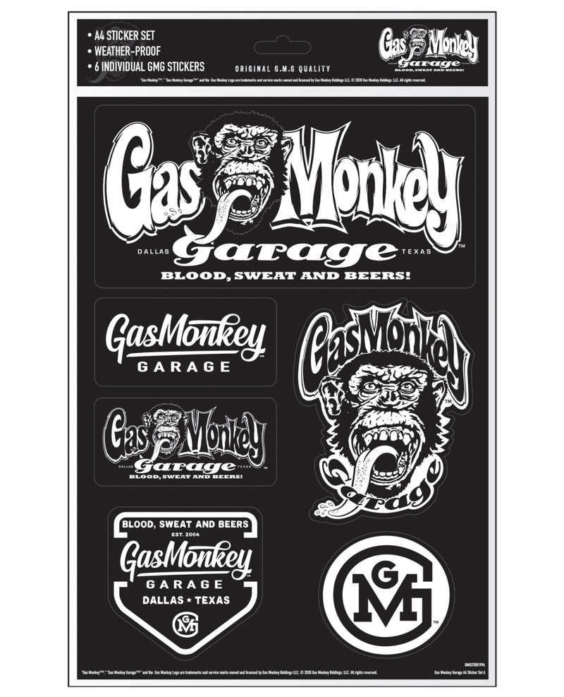 GMG A4 Sticker (Set - A)