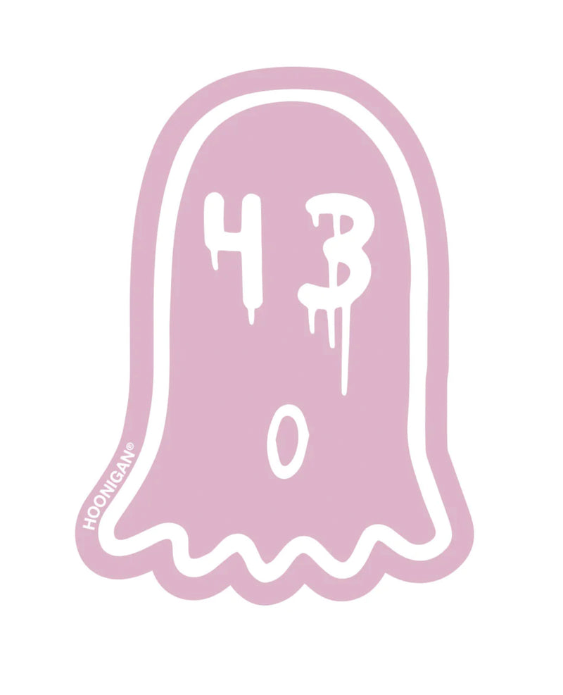 Ghost 43 KBxTAxHNGN Sticker (Pink)