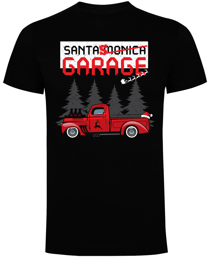 Santas Garage Christmas T-Shirt